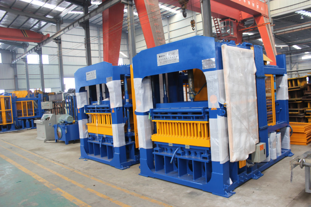 QT10-15 price of concrete block making machine