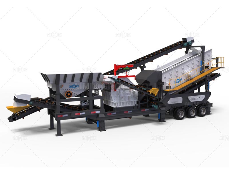 Mobile Impact Mining Crusher