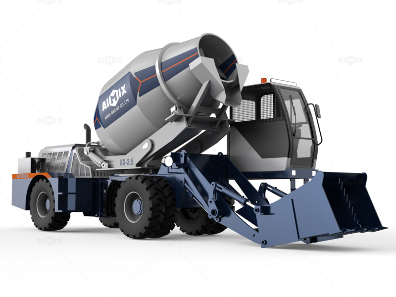 AS-3.5B self loading concrete mixer