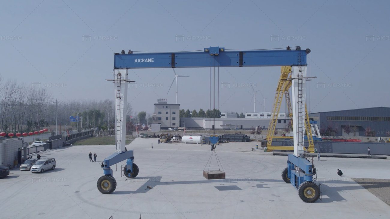 rubber gantry crane