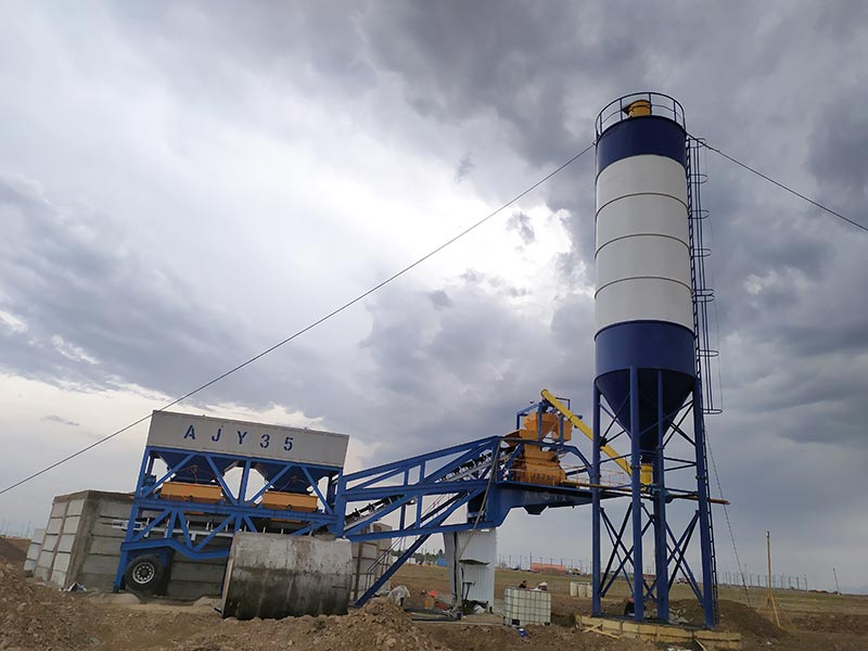 Mobile Concrete Mixer Plant