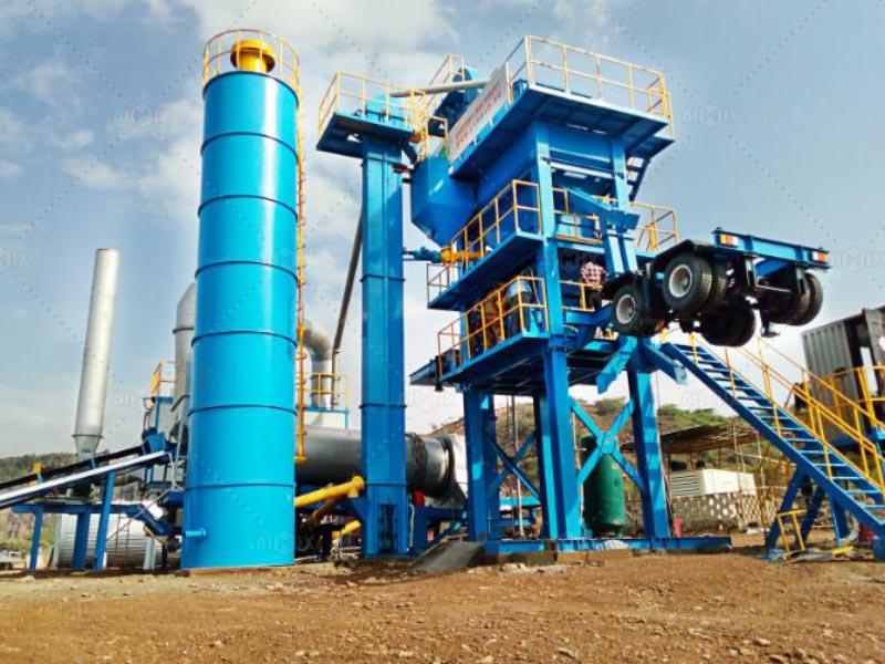 Mobile Type Intermittent Asphalt Plant