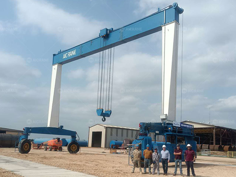 rubber tire gantry crane