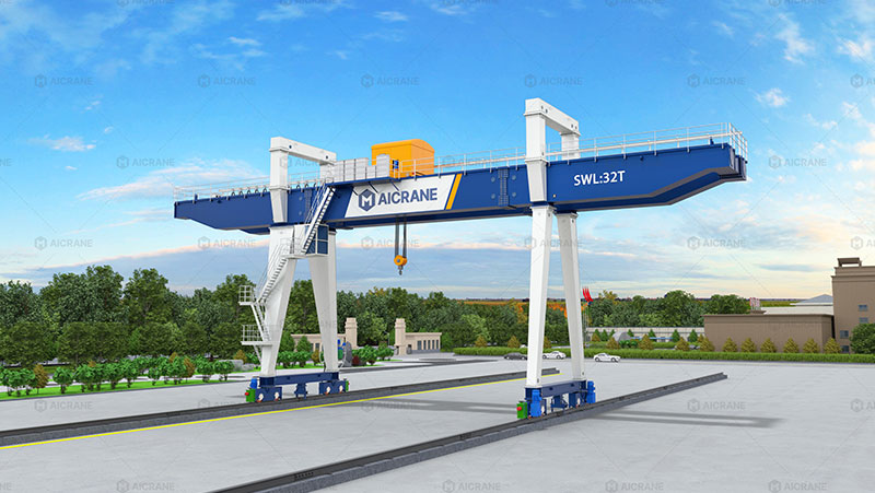 gantry crane with cantilever