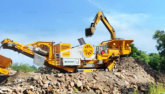 Mobile Crushing Plant for Sand Making and Washing