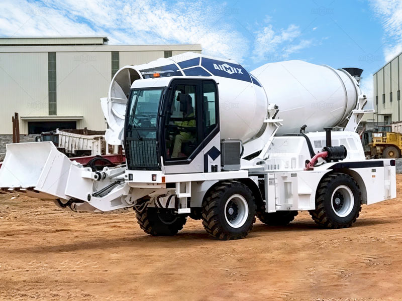 Aimix Concrete Mixer for Building Project In Ghana