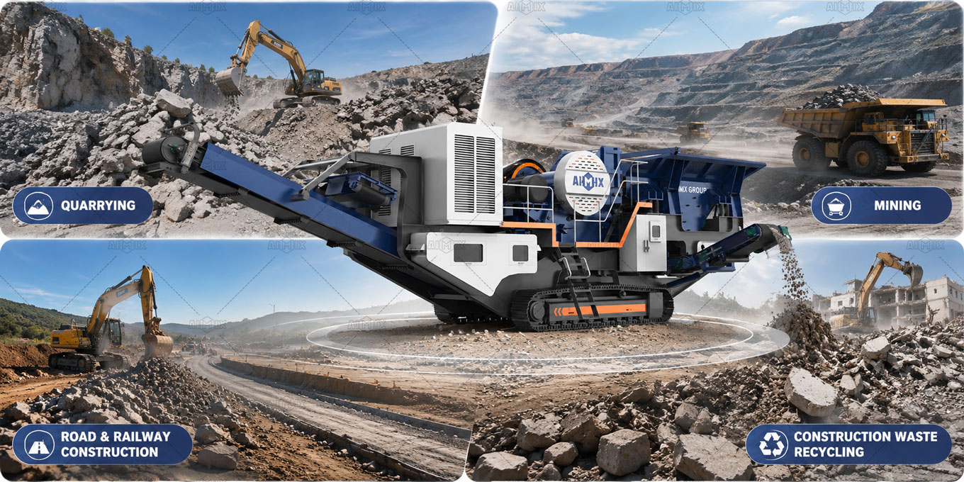 APYL2-116J Tracked Jaw Crusher Machine